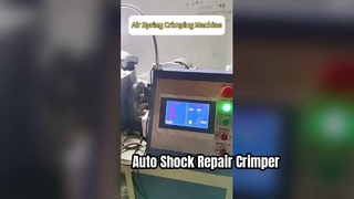 Crimpador de mangueira para reparo de choque automotivo
