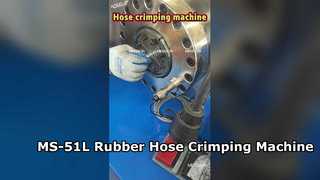 Máquina de crimpagem de mangueira de borracha MS-51L